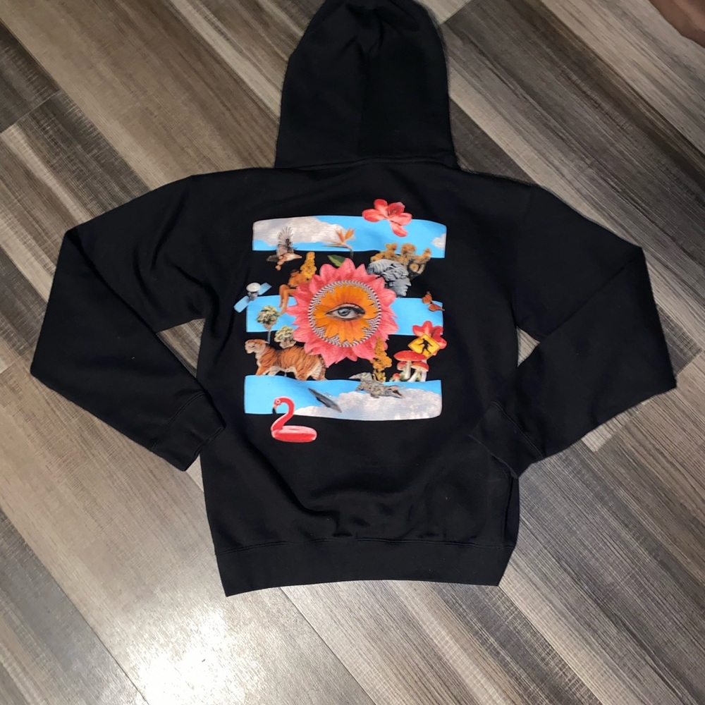 One Republic men's  Black Graphic Hoodie - Picture 7 of 8